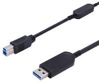 ProXtend USB3ABAOC-20 USB Kabel 20 m USB 3.2 Gen 1 (3.1 Gen 1) USB A USB B Schwarz