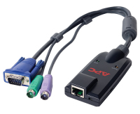 APC KVM-PS2 toetsenbord-video-muis (kvm) kabel Zwart