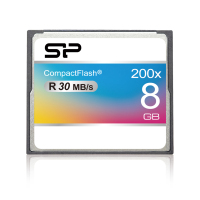 Silicon Power SP008GBCFC200V10 mémoire flash 8 Go CompactFlash
