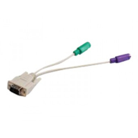 Honeywell VX89058CABLE PS/2-kabel 0,3 m 2x 6-p Mini-DIN Grijs