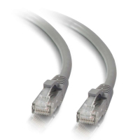 C2G 20m Cat5e Booted Unshielded (UTP) Network Patch Cable - Grey