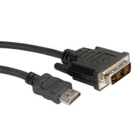 ITB RO11.04.5519 adapter kablowy 1 m DVI HDMI Czarny