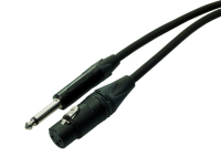Contrik NMKA10-BL Audio-Kabel 10 m 6.35mm XLR (3-pin) Schwarz