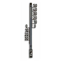 TFA-Dostmann 12.6003.01.90 Umgebungsthermometer Flüssigkeitsumgebungs-Thermometer Indoor Schwarz