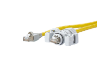 METZ CONNECT E-DAT V6 cavo di rete Giallo 15 m Cat6 S/FTP (S-STP)