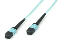 Microconnect FIB996001 InfiniBand/fibre optic cable 1 M MPO OM3 Türkizkék