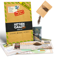 Hidden Games HGFA03GG Brettspiel gruenes gift 90 min Kartenspiel Detektiv