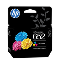 HP 652 Black Original Ink Advantage Cartridge tintapatron 1 db Eredeti Standard teljesítmény Fekete