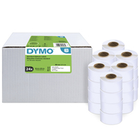 DYMO LW etichette per indirizzi originali | 28 mm x 89 mm | 24 rotoli da 130 etichette facilmente staccabili (3120 etichette) | autoadesive | per etichettatrici LabelWriter