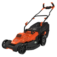 Black & Decker BEMW481BH-GB lawn mower Push lawn mower Black,Orange AC