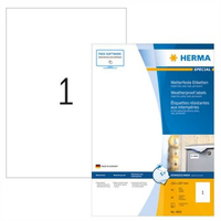 HERMA 4602 etiket Rechthoek Permanent Wit 40 stuk(s)
