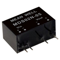 MEAN WELL MDS02N-05 áramátalakító és inverter 2 W