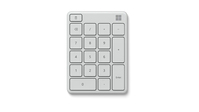 Microsoft 23O-00026 numeric keypad Universal Bluetooth White