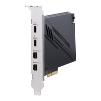 ASUS ThunderboltEX 4 carte et adaptateur d'interfaces Interne Mini DisplayPort, PCIe, Thunderbolt, USB 2.0, USB 3.2 Gen 2 (3.1 Gen 2)
