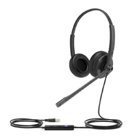 Yealink UH34 Lite Kopfhörer Kabelgebunden Kopfband Büro/Callcenter Schwarz