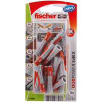 Fischer 534994 screw anchor / wall plug 18 pc(s) Screw & wall plug kit 40 mm