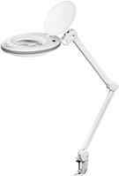 Goobay LED Magnifying Lamp with Clamp, 8 W, white