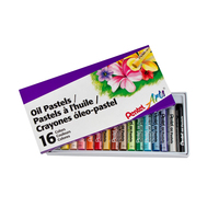 Pentel PHN-16 pastel Pastel à l’huile Couleurs assorties 16 pièce(s)