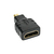 InLine HDMI Adapter, HDMI A Buchse auf Micro HDMI D Stecker, 4K/60Hz