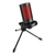 Savio wired gaming microphone with backlight tripod USB SONAR PRO Noir, Rouge Microphone de console de jeu