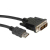 ITB RO11.04.5519 video átalakító kábel 1 M DVI HDMI Fekete