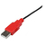 StarTech.com Cable Micro USB a Serie DB9 RS232 para Android - Adaptador Serial con Carga USB - Macho a Macho