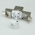 ROLINE Keystone Jack, Cat.6a, RJ-45, shielded, toolless, SLIM, silver cavo di collegamento Argento