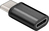 Goobay 56635 csatlakozó átlakító USB-C USB 2.0 Micro-Buchse (Typ B) Fekete