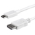 StarTech.com Câble adaptateur USB C vers DisplayPort de 1 m - 4K 60 Hz - Blanc
