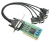 Moxa CP-114UL-DB9M interfacekaart/-adapter