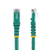 StarTech.com 50ft CAT6 Ethernet Cable - Green CAT 6 Gigabit Ethernet Wire -650MHz 100W PoE RJ45 UTP Molded Network/Patch Cord w/Strain Relief/Fluke Tested/Wiring is UL Certified...