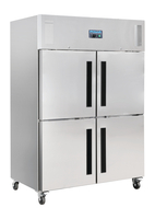 Polar Gastro Gefrierschrank mit geteilten Türen 1200L Kühlschrank und