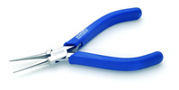 product - schmitz electronic snipe nose pliers ESD very slim, long, smooth jaws - 6.1/8"