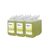 Kimberly Clark Kleenex Fresh Schäumender Handreiniger, Nachfüllung, Grün, 6 x 1 l