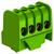 Schutzleiterklemme mit Schraubkontakten 4x16mm² Polyamid grün