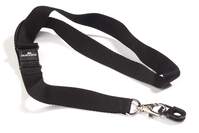 Durable CARD FIX Safety-Release Lanyard Name Badge ID Holder | 10 Pack | Black