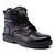 Rugged Terrain Black Leather Derby Boot S3 - Size SIX 1/2