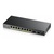ZYXEL Switch 8x1000Mbps (8xPOE) + 2xGigabit SFP Fémházas Asztali, GS1100-10HP-EU0102F