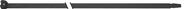 Opaska kablowa z nylonu, kolor czarny 290x4,5mm 100 szt. ze stalowym noskiem SapiSelco