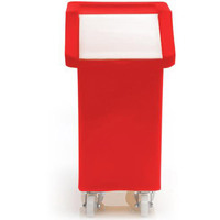 65 Litre Mobile Ingredients Trolley - Opaque (R204B) - Red