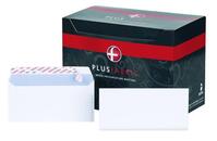 Plus Fabric Wallet Envelope DL Peel and Seal Plain Easy Open Power-Tac(Pack 500)