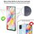 NALIA 360 Gradi Cover compatibile con Samsung Galaxy A51 Custodia, Sottile Silicone Full-Body Fronte & Retro Copertura Protezione Schermo, Telefono Cellulare Case Protettiva Int...