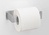 WENKO Turbo-Loc® Toilettenpapierhalter Genova Matt, Befestigen ohne Bohren mit Spezial-Klebepad