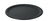 Tablett Volta; 37x1.5 cm (ØxH); schwarz; rund
