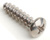 3.0 X 18 PHILLIPS PAN POLYTECH 30 SCREW FOR PLASTICS A2 STAINLESS STEEL