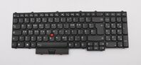 Keyboard PYWL-KBD CFA CHY BL 00PA289, Keyboard, French, Lenovo, ThinkPad P50 (20EN, 20EQ) Einbau Tastatur