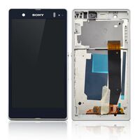 LCD Screen and Digitizer with Front Frame Assembly White and Digitizer with Front Frame Assembly White Handy-Displays