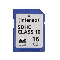 SDHC 16GB C10 20MB/s 16GB SDHC, 16 GB, SDHC, Class 10, 40 MB/s, Black