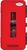 Schutzbox - Rot/Schwarz, 62 x 33.5 x 24 cm, Kunststoff, Für 6 kg Feuerlöscher