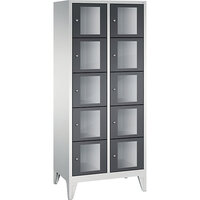 CLASSIC Fächerschrank, Fachhöhe 295 mm, mit Füßen